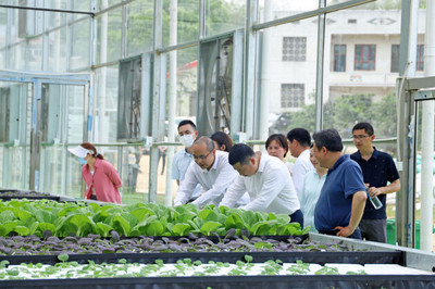 湖南美食流迎市領導調(diào)研岳麓區(qū)鄉(xiāng)村振興 科技賦能農(nóng)業(yè)服務新篇章